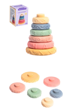 Развивающая игрушка «Пирамидка», для малышей 01956