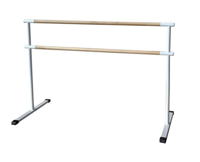 Станок хореографический двухрядный напольный мобильный 025766