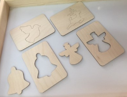 Трафареты Рождество (акс) (8 шт.) 027873