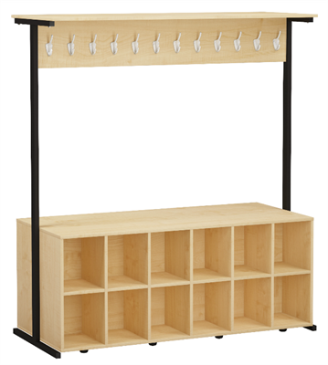 Стойка для гардероба двухсторонняя 02830964614