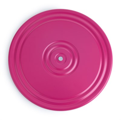 Диск здоровья многоцветный, металлический, диаметр 28 см, розовый/графит 58080