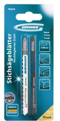 Набор полотен для электролобзика по дереву, 2 шт. 0281988