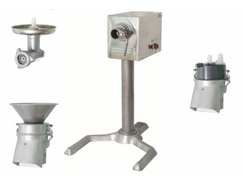 Универсальная кухонная машина Торгмаш УКМ-06 (мясорубка 250 кг/ч, овощерезка с протиркой, подставка) 027680