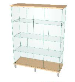 Витрина С 3-МЯ ПОЛКАМИ НИКА-9 02155