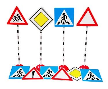 Комплект стоек с дорожными знаками № 2 0282359 - фото 1417778