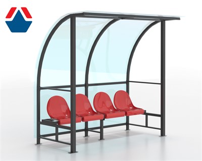 Скамейка для запасных игроков (на 4 места) ОС-14779