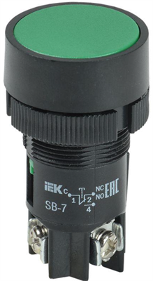 IEK BBT40-SB7-K06 Кнопка SB-7 Пуск зел. JcdzF73sg1XPTyzPKeh8A2