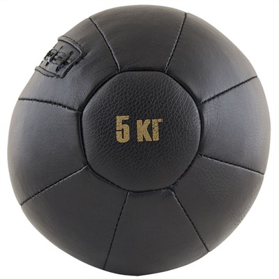 Медбол, натуральная кожа, диаметр 25см. 31568