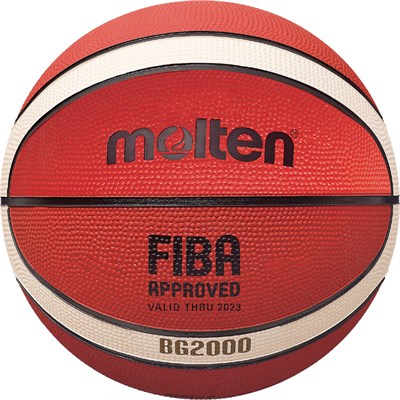 Мяч баскетбольный Molten B6G2000, FIBA Approved Level II 31597