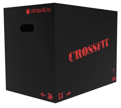 Кроссфит-тумба для запрыгивания (плиобокс) 0280214