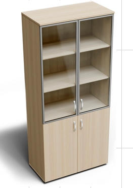 Шкаф широкий высокий со стеклянными дверцами 798х418х1960 VG1HimQ5ggK4TcBtuS2m41