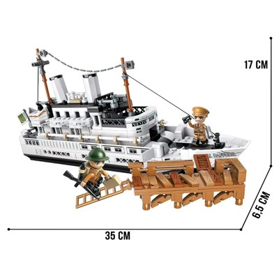 Конструктор «Спасательный корабль», 455 деталей 0281097