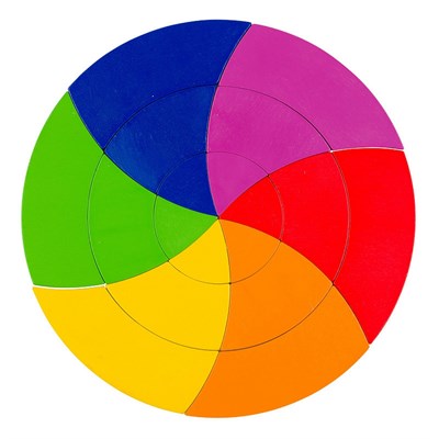 Развивающая игра «Мозаика из дерева. Круг Гёте» 0282694