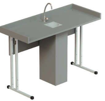 Стол для кабинета химии, физики, биологии с сантехникой - Химпластик 4vFJm-I3hFgiVL1KSQ9FV0