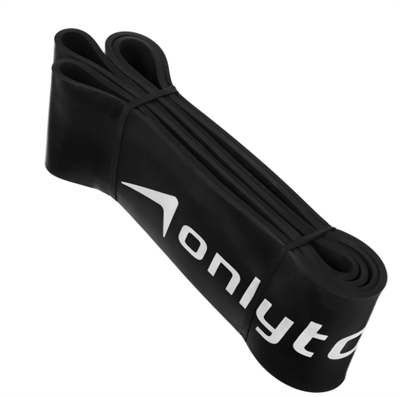 Эспандер ленточный многофункциональный ONLYTOP, 208х8,3х0,5 см, 30-78 кг, цвет чёрный iqisr74jiStKAOjgvwNZ42