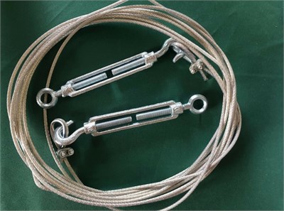 Комплект крепежа для волейбольной сетки 0283096600175