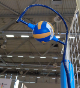 Тренажер для отработки удара в волейболе (ручной) 025683