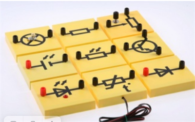 Набор демонстрационный "Электричество 2" "Полупроводниковые приборы" 0280454