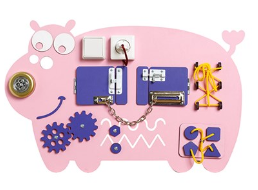 Бизиборд "Бегемотик" (62х40х3) 0280382