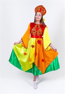 Карнавальный костюм «Осень», платье, кокошник, р. 46-48 0280100