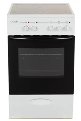 Электрическая плита Лысьва  стеклокерамика, без крышки, белый 02829511