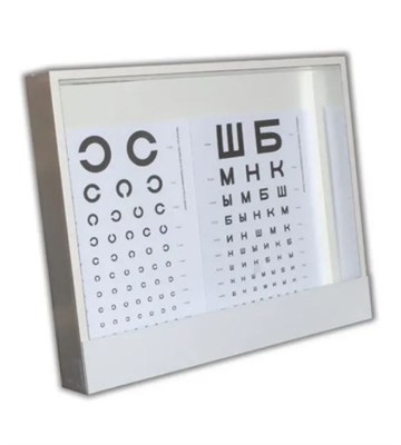 Осветитель таблиц для определения остроты зрения Ротта (в комплекте с таблицами) 0281883