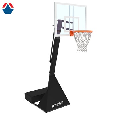 Стойка баскетбольная (под противовес) с винтовым механизмом регулировки щита ОС-15224