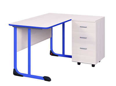 Стол учителя с тумбой Smarty кромка антивандальная полиуретан. Z8z9LJfijfaDSnlZnnzut3