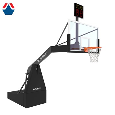 Стойка баскетбольная мобильная складная PRO, вынос 3250 с одностороннем табло атаки ОС-15493