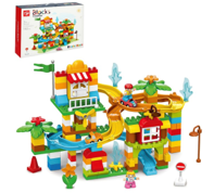 Конструктор «Забавные горки», 2 варианта сборки, 162 детали 01082