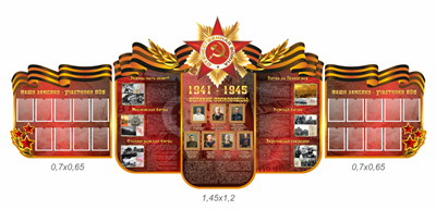Комплект стендов "Великая отечественная война" 028309080