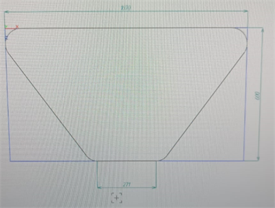 Стол Трапеция Индив. цветной красный 02830962878