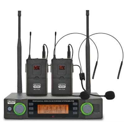 XLine Вокальная радиосистема универсальный MD-272B, черный 0282060