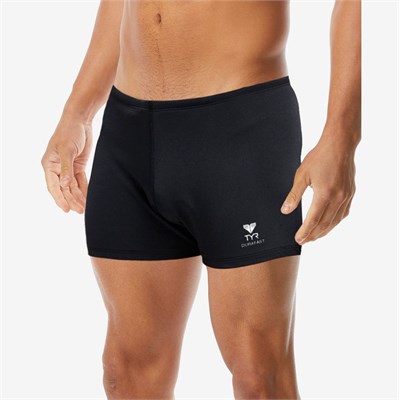 Плавки-шорты TYR Energia Durafast Elite Solid Square Leg 60070