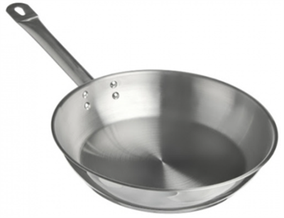 Сковорода Катунь Общепит 26х5,8 см, нерж,тройное дно, индукция 02830172