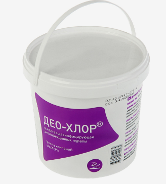 Дезинфицирующее средство "Део-Хлор", 300 таблеток, 1 кг 0280259