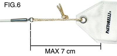 Нить  для палочки применяется вместо карабина. 027204