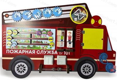 Бизиборд Пожарный автомобиль 02829185
