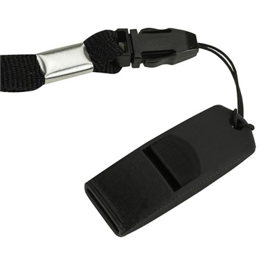 Свисток тренировочный JUMPfs, пластик, без шарика, черный 32883