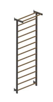 Стенка гимнастическая металлическая с деревянными перекладинами 2400х800 IKHYRtLLjNIM537Z23fFJ0