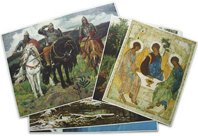 Набор репродукций "Изохрестоматия русской живописи" 026017