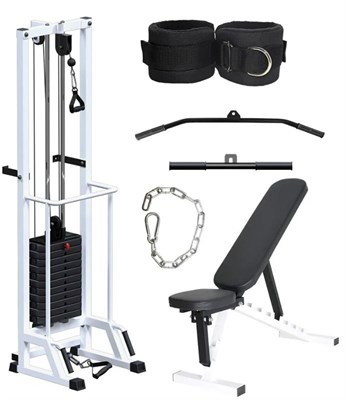 "ТОНУС" 60 КГ СО СКАМЬЕЙ (МЕТАЛЛ ОБРЕЗИНЕННЫЕ ГРУЗА) 0281289