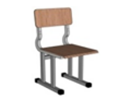 Стул ученический усиленный металлокаркас (рост группа №3,4,5,6,7) 02088