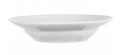 Тарелка глубокая Добруш Идиллия Белая, 20см 01454
