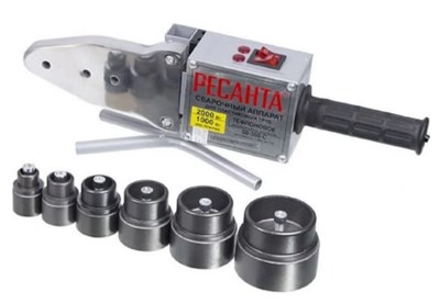 Аппарат для сварки пластиковых труб Ресанта АСПТ-2000 65/55 0282446