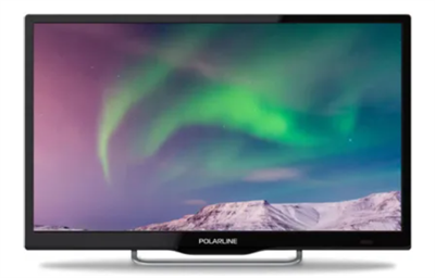 24" Телевизор POLARLINE 24PL51TC-SM, HD, черный, СМАРТ ТВ, Android 0283094881