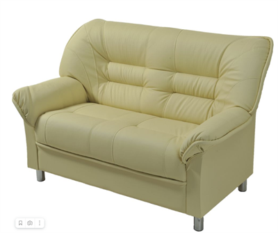 Диван 2х местный  1460 x 880 x 880 мм PV - кожа 0280123