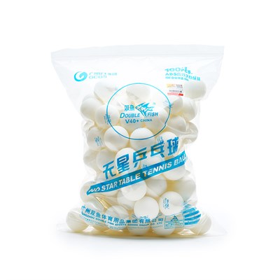 Мяч для настольного тенниса DOUBLE FISH No-Star Ball , 100 шт 58342