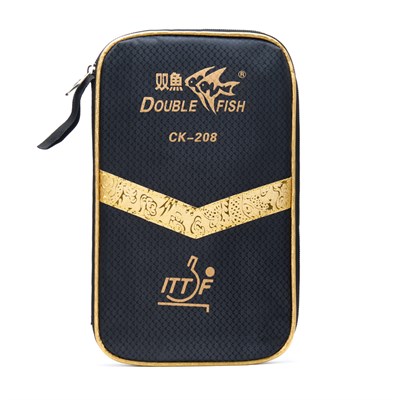 Ракетка для настольного тенниса DOUBLE FISH CK-208, ITTF, 1 ракетка с сумкой-чехлом 58344