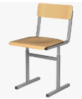 Стул ученический не регулируемый ЛДСП, кромка 2мм mLM41SWWgRIQgnWWttHHh0